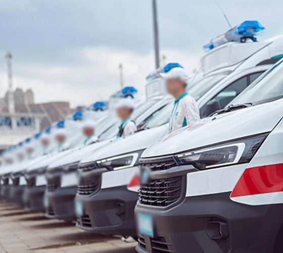 平南县服务车队展示